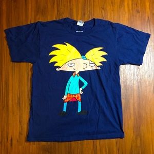90’s Nickelodeon Hey Arnold Big Graphic T Shirt